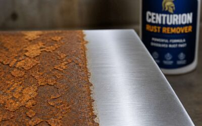 Rust remover Centurion eliminates rust and prevents corrosion.